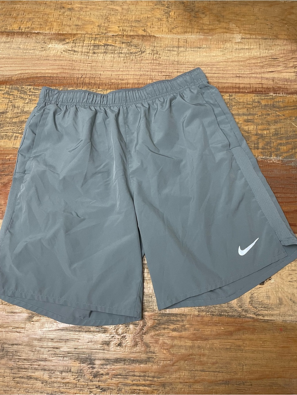 Nike Challenger Dri-FIT Mens Large Running Shorts Grey